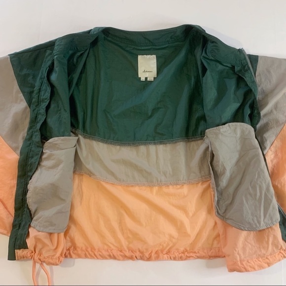 Anthropologie Elevenses Colorblock Windbreaker - Picture 8 of 11